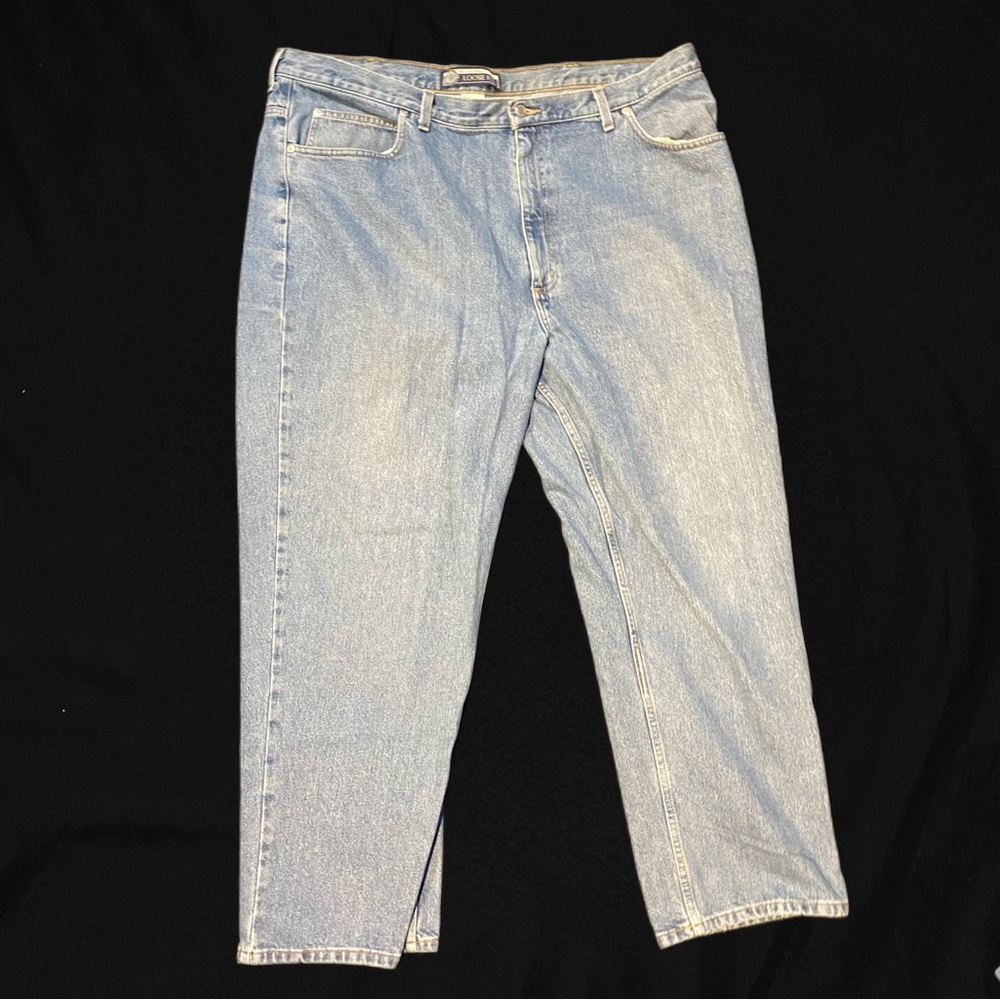 ROUNDTREE & YORKE Loose Fit Blue DENIM Jeans